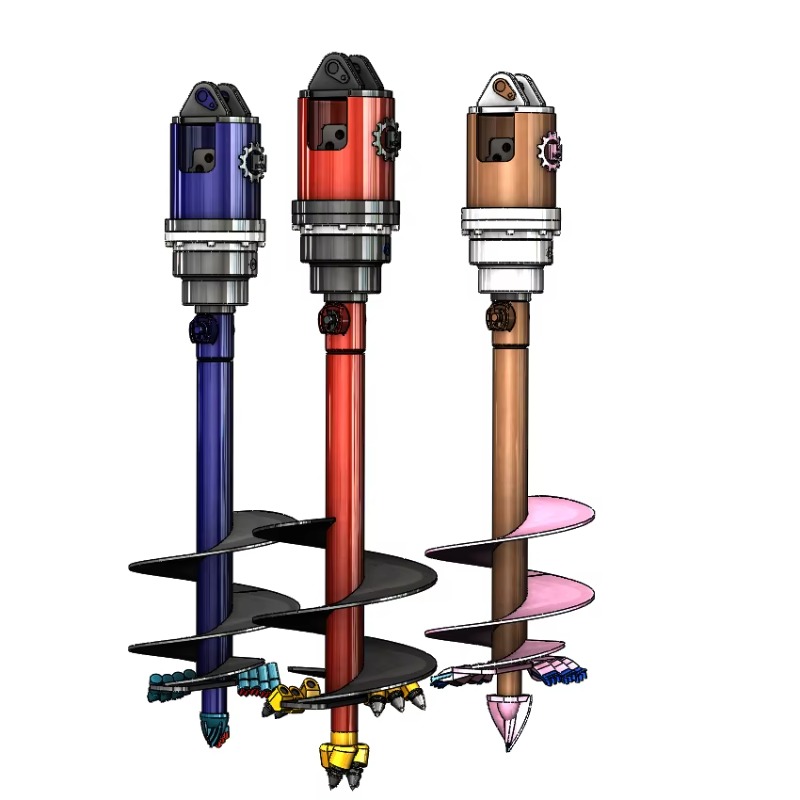 Auger Drill Attachment - 【Meilleures ventes】 Tarière de forage agricole