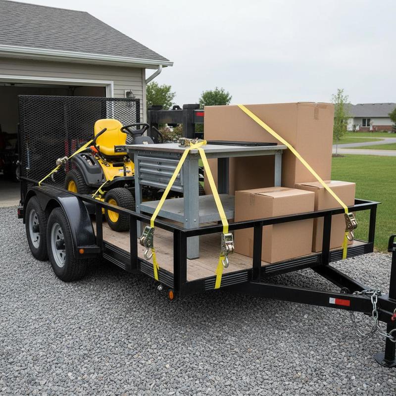 Heavy Equipment Hauling - Sangles de tensionnement de cargaison 2