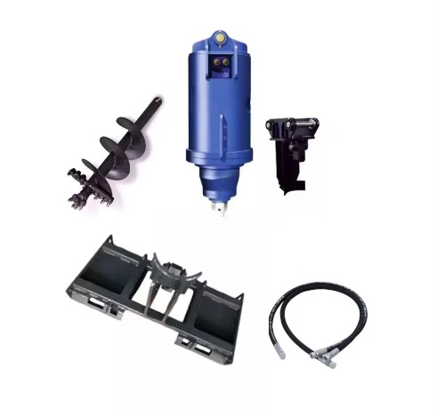 Auger Drill Attachment - Mini pelles ou accessoire de chargeuse