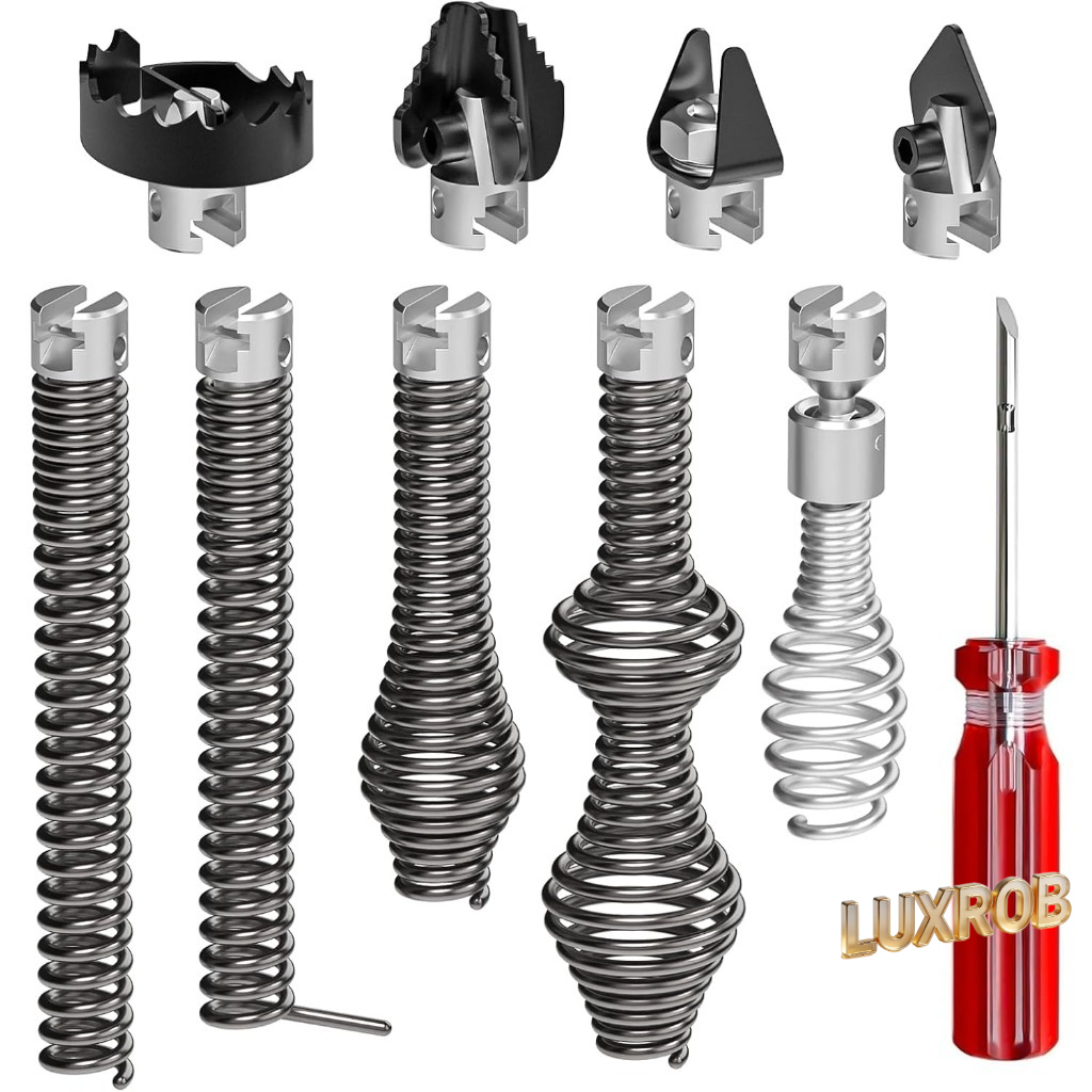 Auger Drill Attachment - Kit de 10 têtes de coupe