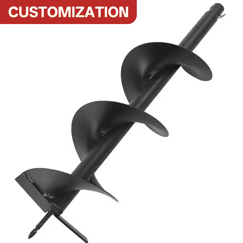 Auger Drill Attachment - Mini pelle sur mesure, tarière hydraulique,