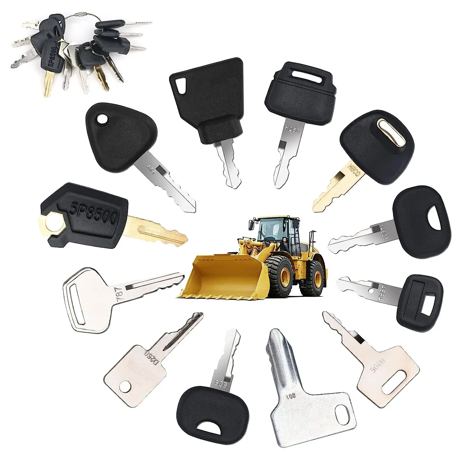 Heavy Equipment Bobcat - Clé de contact pour engins de