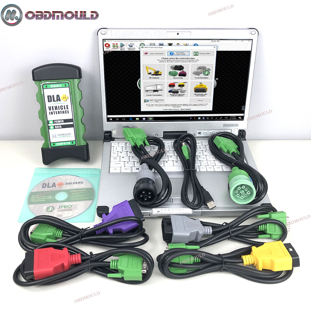 Heavy Equipment Software - Interface de diagnostic pour ordinateur portable