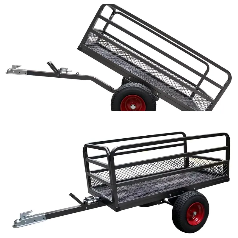 Heavy Equipment Hauling - Chariot utilitaire en acier résistant à