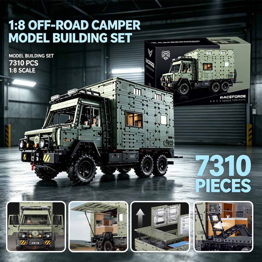 MOC Échelle 1:8 6x6 Camion-Cam - Heavy Equipment Truck avis et prix