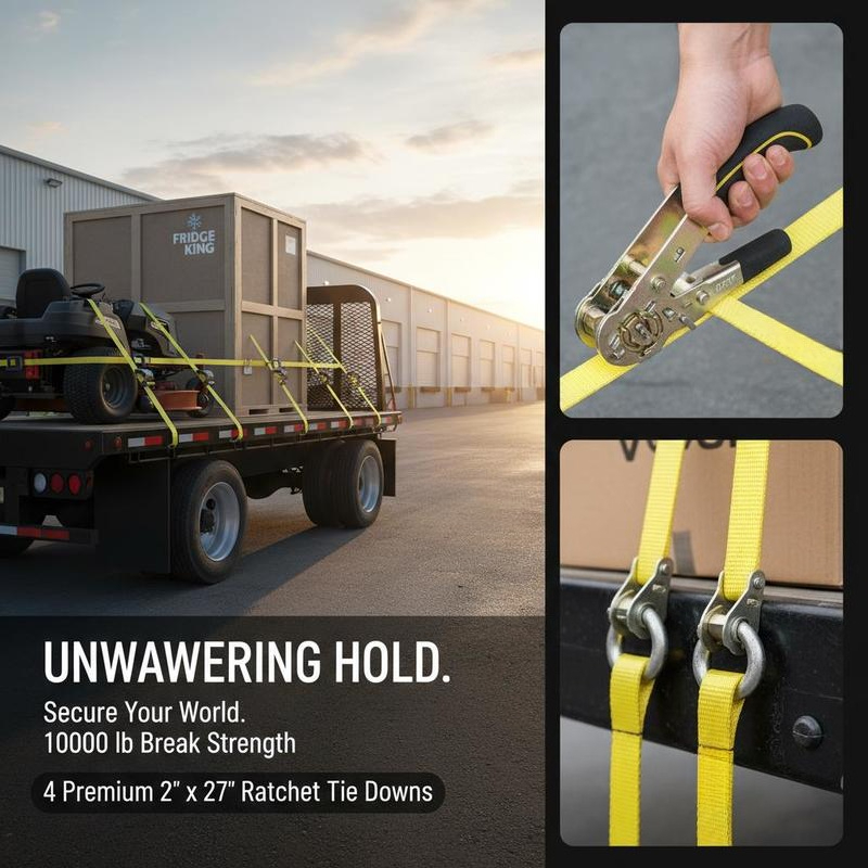 Sangles de tensionnement de ca - Heavy Equipment Hauling avis et prix