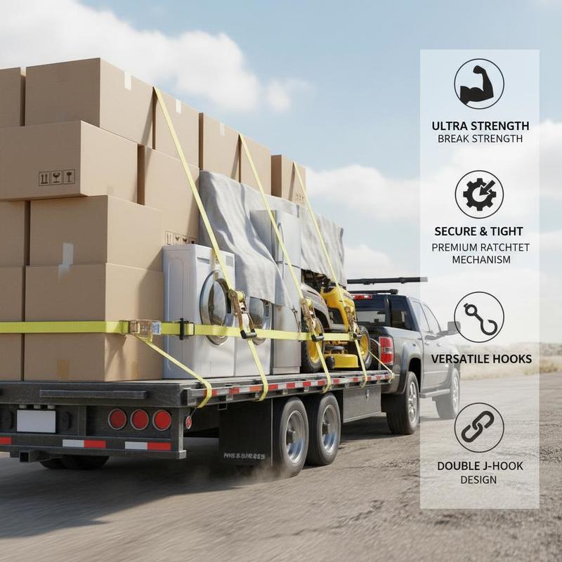 Sangles de tensionnement de ca - Heavy Equipment Hauling avis et prix