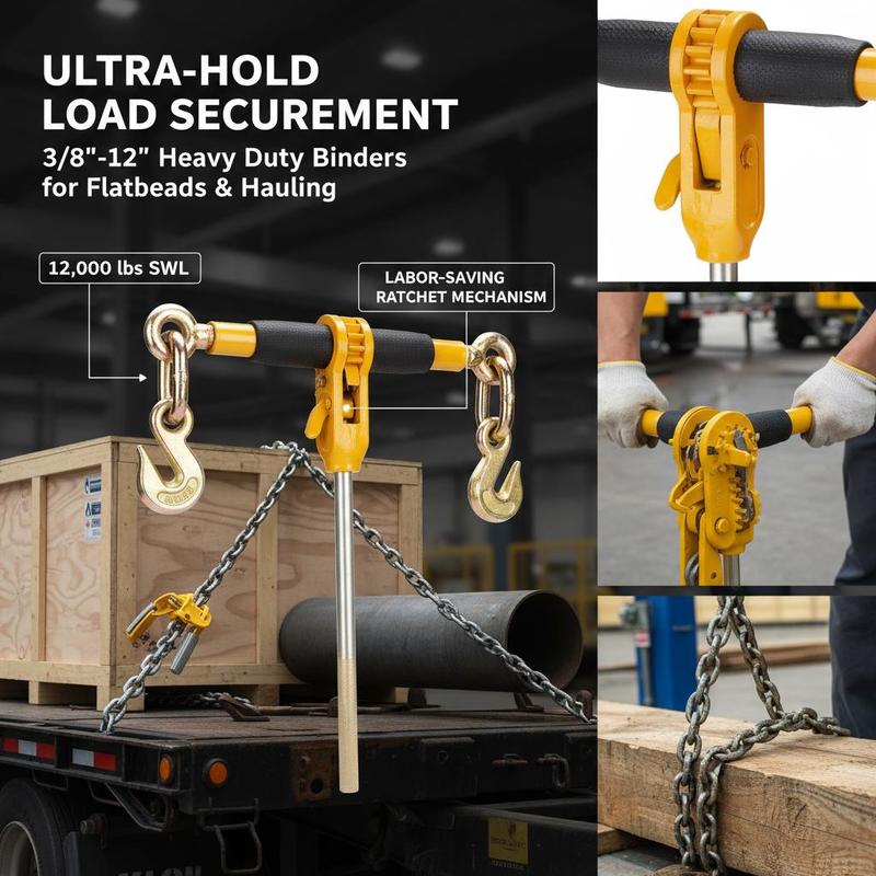 Tendeur de charge 2 pièces 3/8 - Heavy Equipment Hauling avis et prix