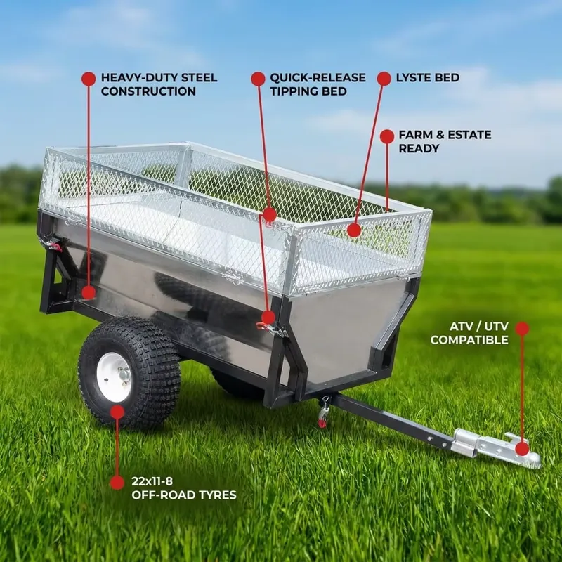 Remorque utilitaire robuste en - Heavy Equipment Hauling avis et prix