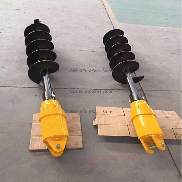 Moteur de fixation d'excavatri - Auger Drill Attachment avis et prix