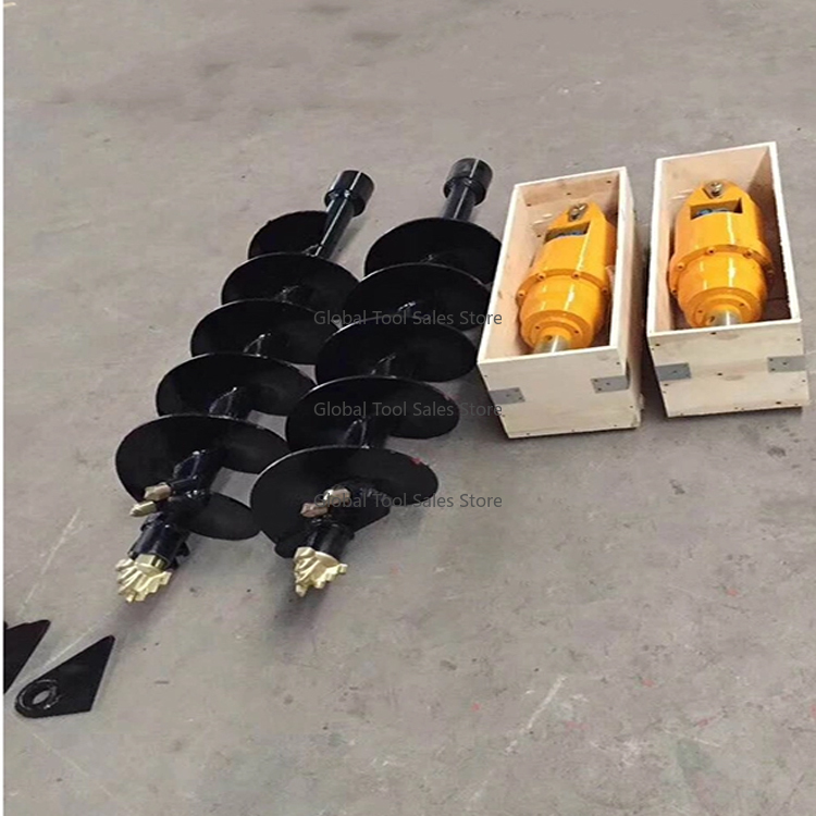 Moteur de fixation d'excavatri - Auger Drill Attachment avis et prix