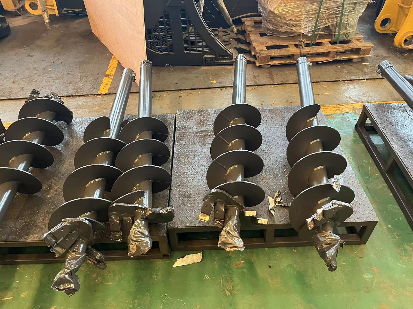 Mini-excavatrice avec tarière  - Auger Drill Attachment avis et prix