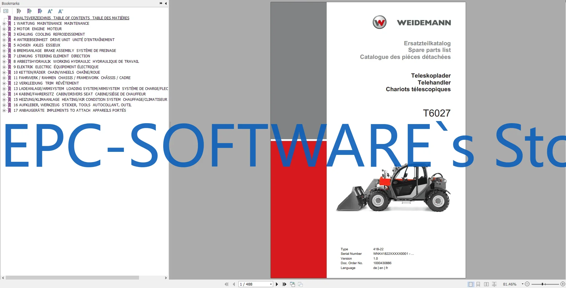 Catalogue de pièces de rechang - Heavy Equipment Software avis et prix