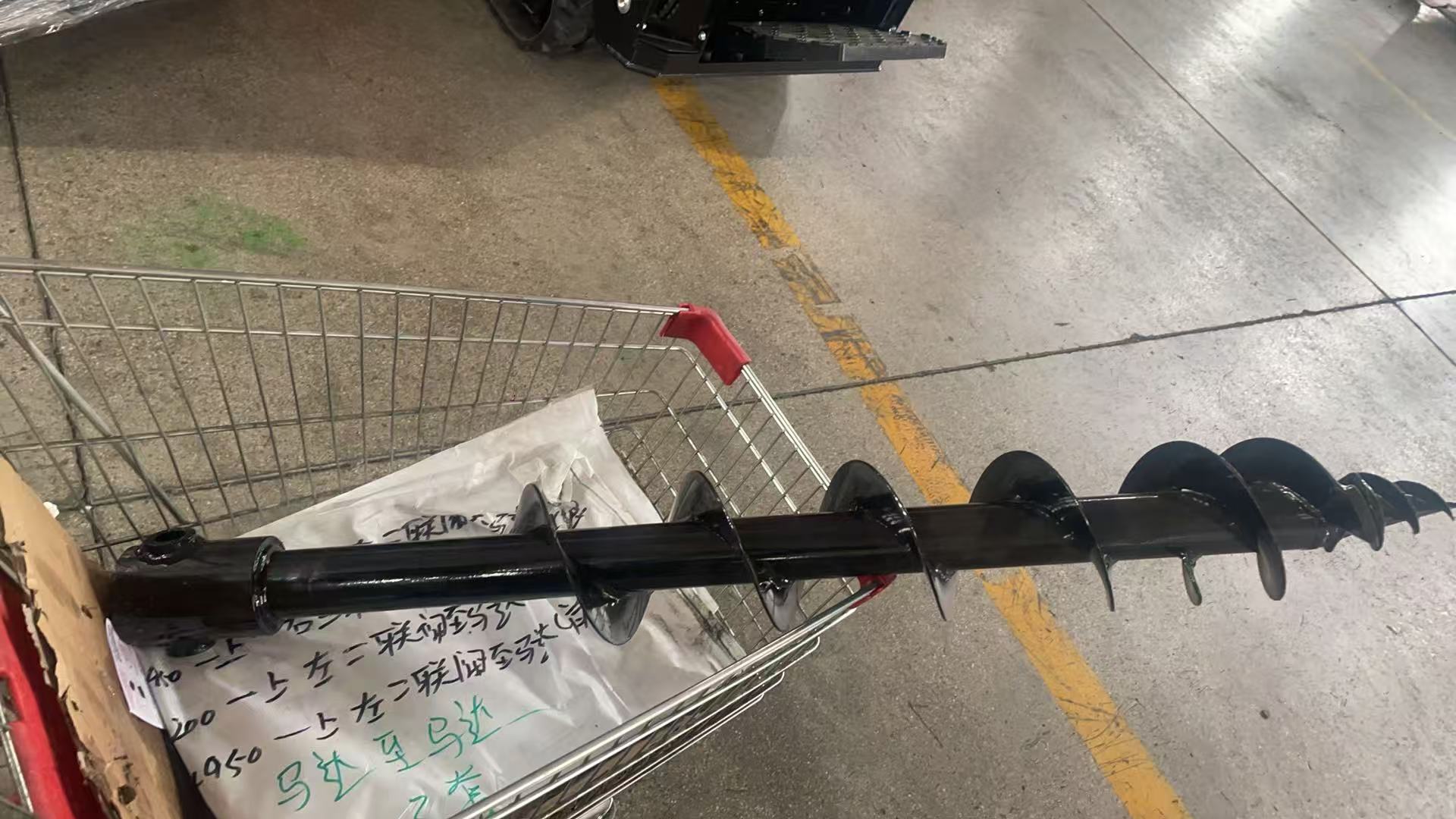 Tarière hydraulique pour charg - Auger Drill Attachment avis et prix